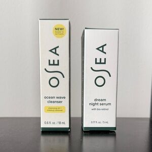 Osea Ocean Wave Cleanser & Dream Night Serum bundle